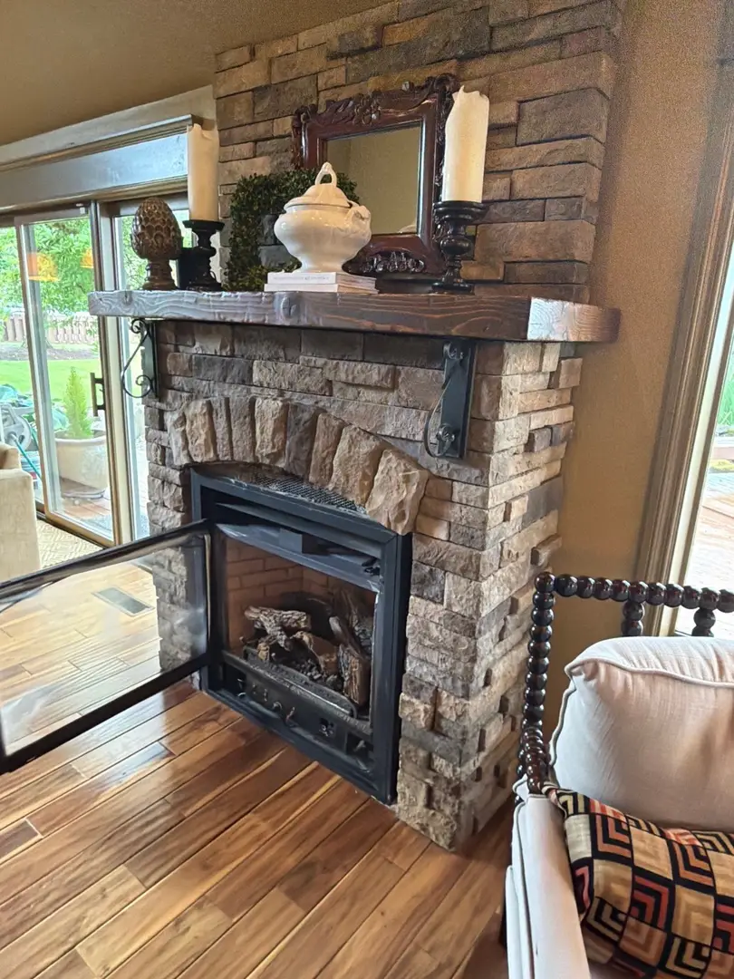 Fireplace addition